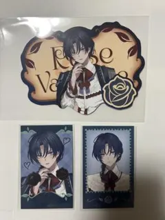 にじさんじRose Valentine チェキ風カード 花籠つばさ