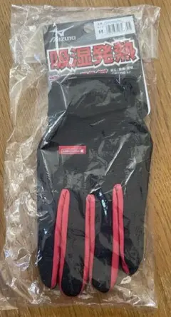 吸湿発熱　ブレスサーモタイプ　Mサイズ　ミズノ　手袋　グローブ　作業用