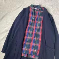 ニューヨーカー　チェック柄プルオーバーシャツ