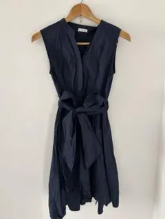 【FRAY I.D】デニム　ノースリーブ　ワンピース