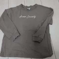 キッズ 長袖カットソー ブラウン Arouse Curiosity