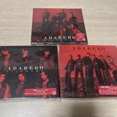 SixTONES ABARERO 初回盤A 初回盤B 通常盤初回仕様