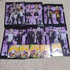 カラフルピーチA5クリアファイル＆ステッカー セブンイレブン全6種　コンプリート