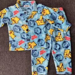 ◼︎ ポケモン　ピカチュウ フリース　パジャマ 120