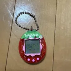 Tamagotchi 赤 卵型 キーチェーン付き