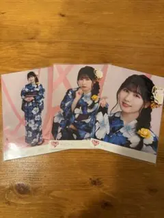 イコノイジョイ2023 生写真 浴衣 山本杏奈 コンプ