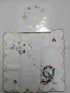 和光　WAKO　タオルハンカチ　クリスマス