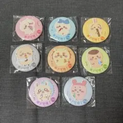 ちいかわ もぐもぐ本舗 川越 トレーディングマット缶バッジ コンプリートセット