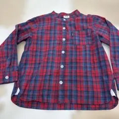 BREEZE チェック柄 長袖シャツ 130
