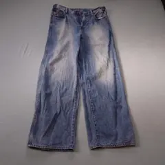 RAGEBLUE デニムバギーパンツ ワイドシルエットのサムネイル