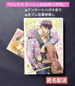 【コミコミ特典付き】GUSH (ガッシュ) 2026年 11月号