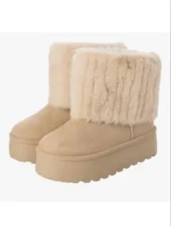 厚底ムートンブーツ 新品未使用☆