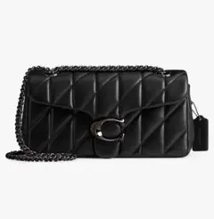 新品【COACH】タビーキルティングショルダーバッグ CP150 2WAY黒のサムネイル
