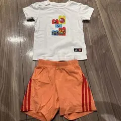 adidas レゴ Tシャツとショートパンツセット 80サイズのサムネイル