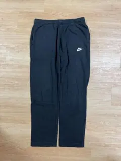 NIKE ナイキ スウェットパンツ ブラック XL 刺繍ロゴ ヘビーウェイト