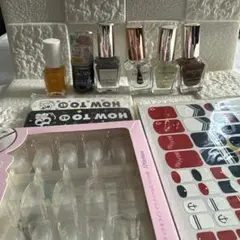 ネイル用品 묶음 판매 マニキュア ネイルチップ シール