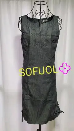 デニムのワンピース