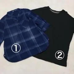 美品　大きサイズ4L トップス　2点セット　まとめ売り