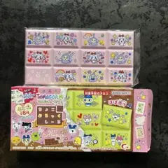 たまごっち チョコブロックシール 핑크