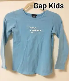 Gap Kids ギャップ 長袖 tシャツ トップス 水色 130 女の子