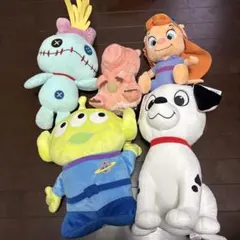 ディズニー　キャラクターぬいぐるみセット 未使用