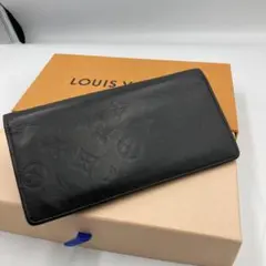 極美品！ ルイヴィトン ブラザ 長財布 シャドウ モノグラム 18aa 