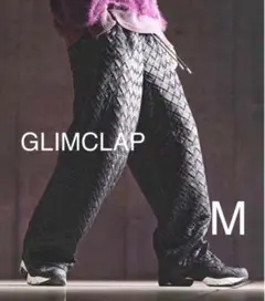 GLIMCLAP Braided jacquard fabric pants