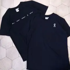 極美品 2着セット on × 北海道マラソン ランニングドライシャツ