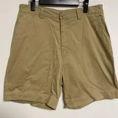 POLO RALPH LAUREN ベージュ コットン混紡 ショートパンツ 34