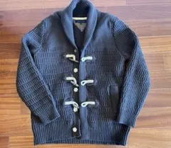 TOMMY HILFIGER ダークブラウン カーディガン M