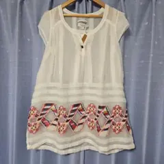 GREED International 刺繍 オーガンジー チュニックのサムネイル