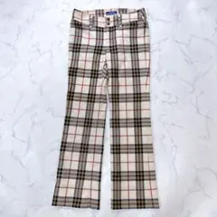 BURBERRY バーバリー　ノバチェック柄 パンツ 34のサムネイル