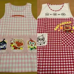 アンパンマン 保育士エプロン 2枚セット - メルカリ