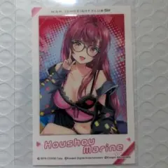 ホロライブ 麻雀格闘倶楽部SP 宝鐘マリン 応募特典 インスタフォト風カード