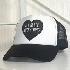 メッシュキャップ　ブラック　HIPHOP ストリート　古着　ビンテージ　アメカジ