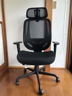 メッシュオフィスチェア ネイビ ZHT T703LS - メルカリ