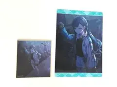 プロセカ　白石杏　相棒なのに　色紙　下敷き　グッズセット