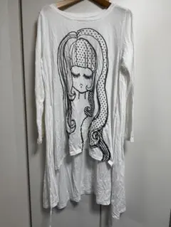 ScoLar 女の子柄 天竺ワンピースのサムネイル
