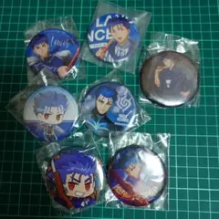 fate fgo ランサー クー·フーリン 缶バッジ キーホルダー セット