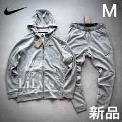 2新品　NIKE上下セットアップ　Ｍサイズ　ナイキ　スウォッシュ　グレー