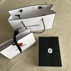 【新品】CHANEL 付箋とペンのセット、ショッパー