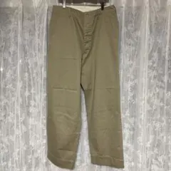 COMOLI　KHAKI チノパンツ　26SS