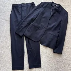 A DAY IN THE LIFE ノーカラーセットアップ　パンツ　洗える