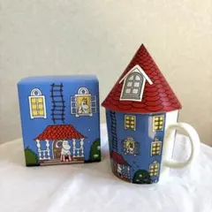 新品未使用　ムーミン ARABIA マグカップ　ムーミンハウス