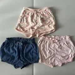 baby GAP ショートパンツ カボチャパンツブルマ3点セット