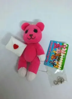 ポストペット モモ ミニミニぬいぐるみ キーチェーン メールモモ