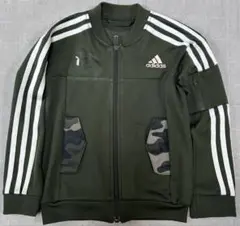 【中古】adidas オリーブグリーン ジャージ