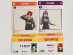 ジャックジャンヌ トレーディングクリアカード 購入特典 根地 織巻 世長