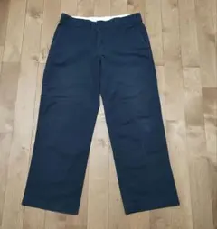 90s ディッキーズ ワークパンツ カットオフ ブラック TALON USA製