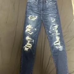 American Eagle ダメージジーンズ US4 Short